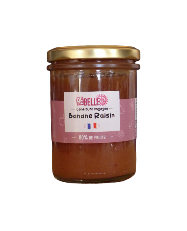 Confiture Banane Raisin