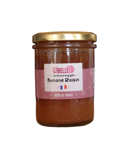 Confiture Banane Raisin