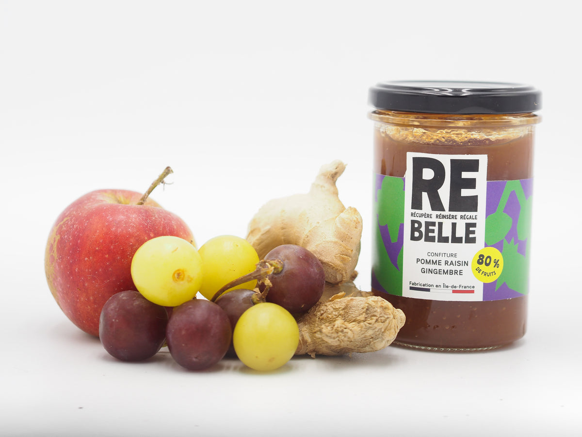 Confiture Pomme Raisin Gingembre